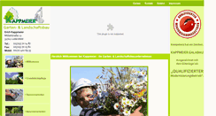 Desktop Screenshot of kappmeier-galabau.de